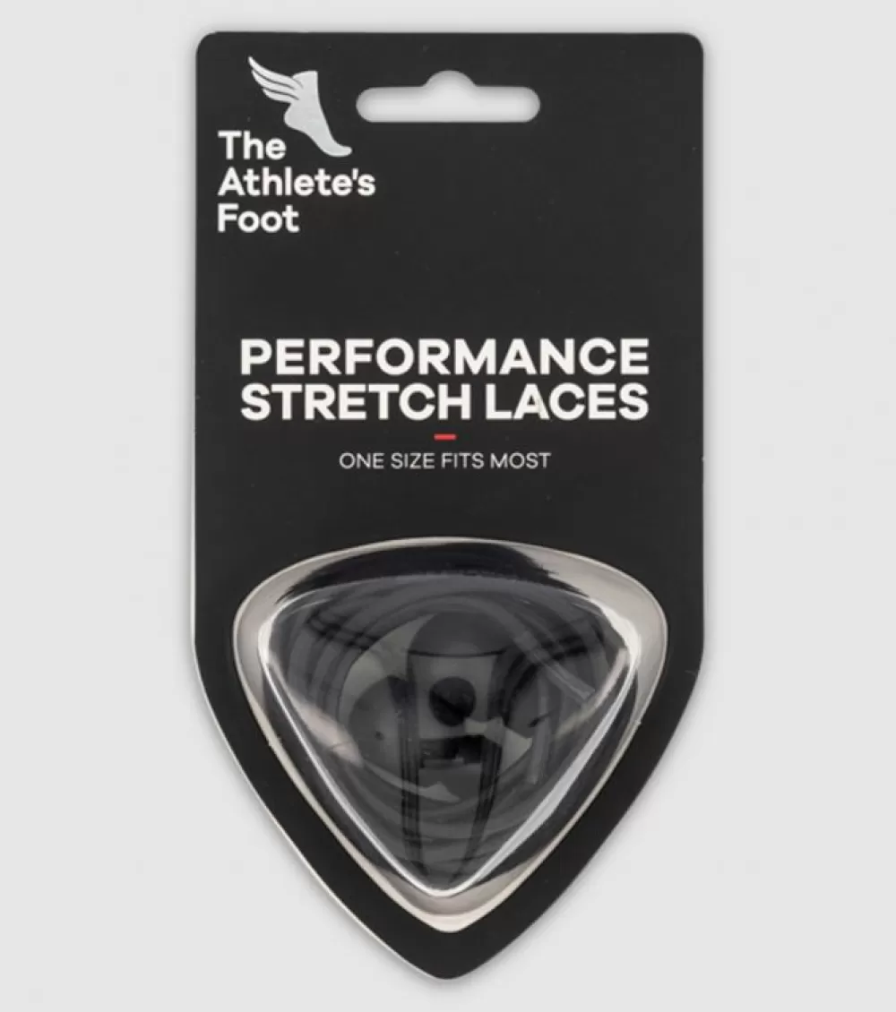 Hot TAF Brand The Athletes Foot Performance Stretch Laces Black