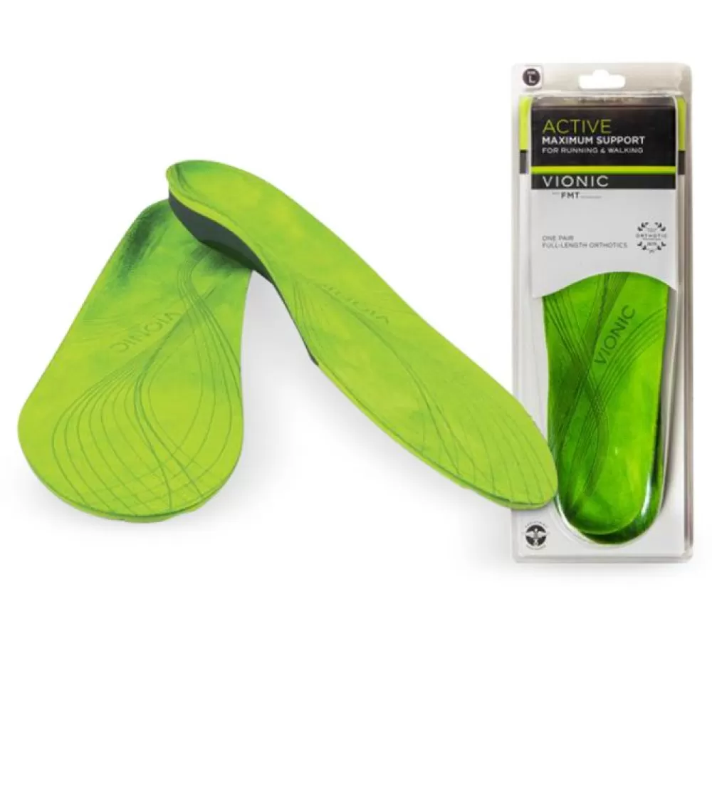 Clearance Vionic Active Full Length Innersole Green