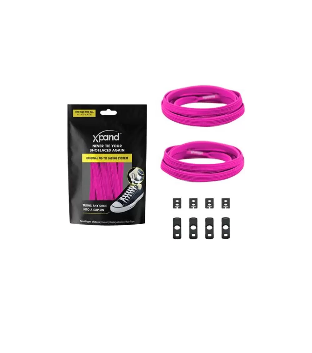 Cheap Xpand Laces Xpand Original No-Tie Laces Neon Pink